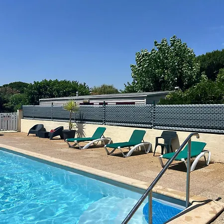 Mobilhome Piscine 4 Couchages Аржель-сюр-Мер